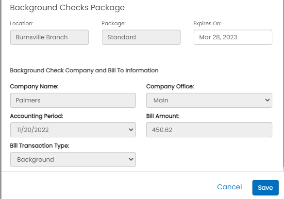 Order Details aside in read-only view for users without Bill to Company permission
