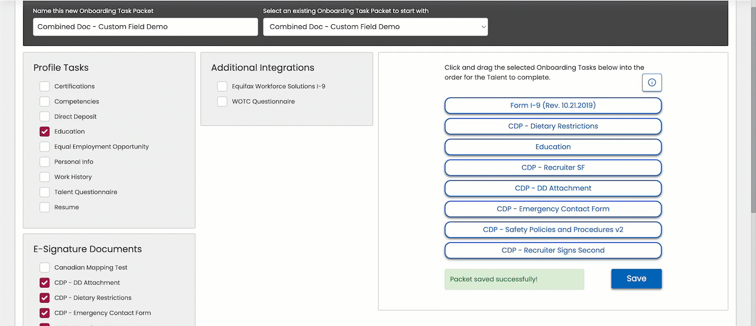 Click and Drag Onboarding Tasks to reorder them.gif