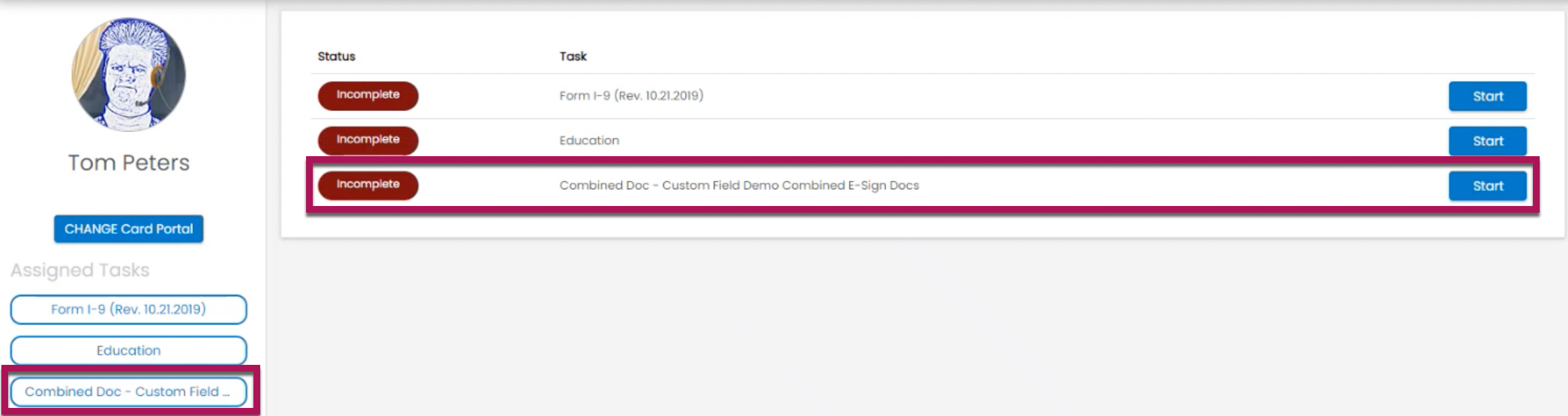 Talent Portal showing Onboarding Packets.png