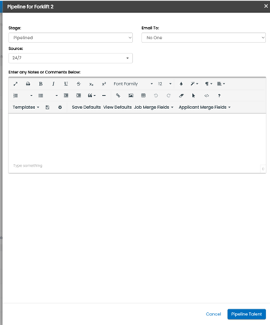 In-Person Interviews section