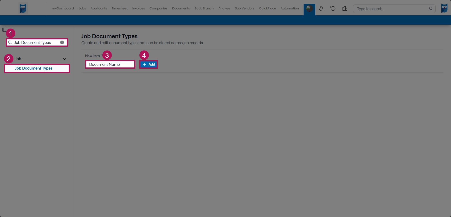 Bold - Table Editor - Jobs - Job Document Types - Name Added & All Highlighted.png