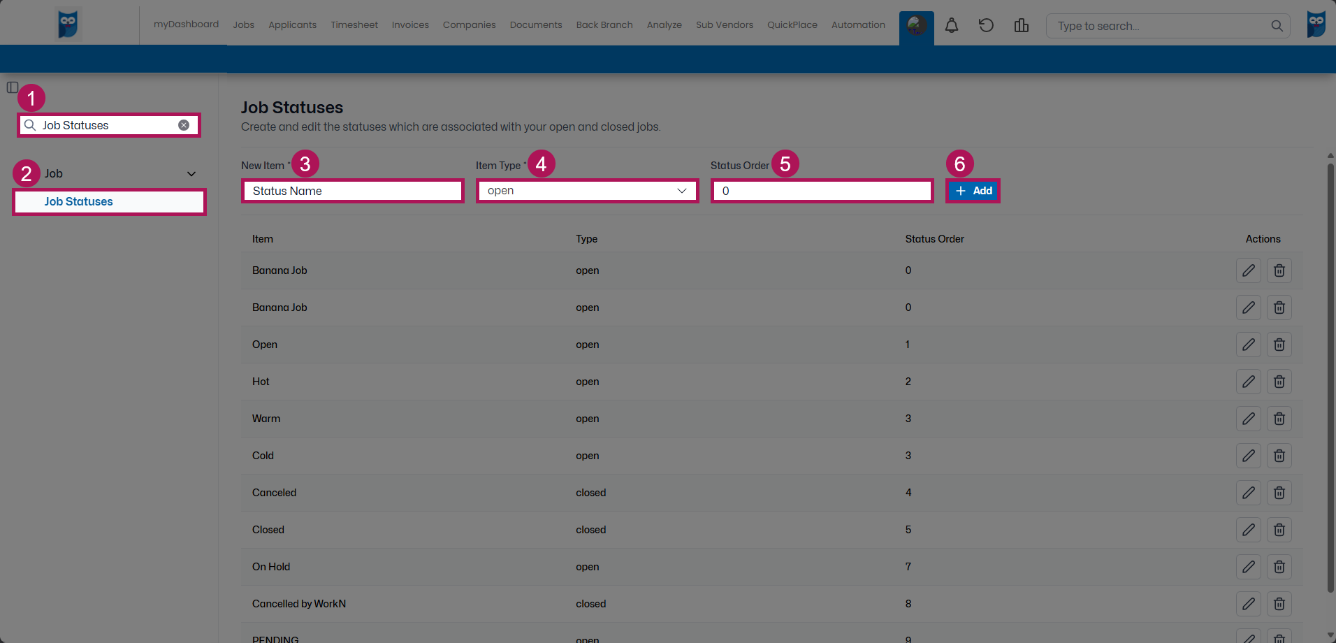 Bold - Table Editor - Jobs - Job Statuses - Name & Item Type Filled & Highlighted.png