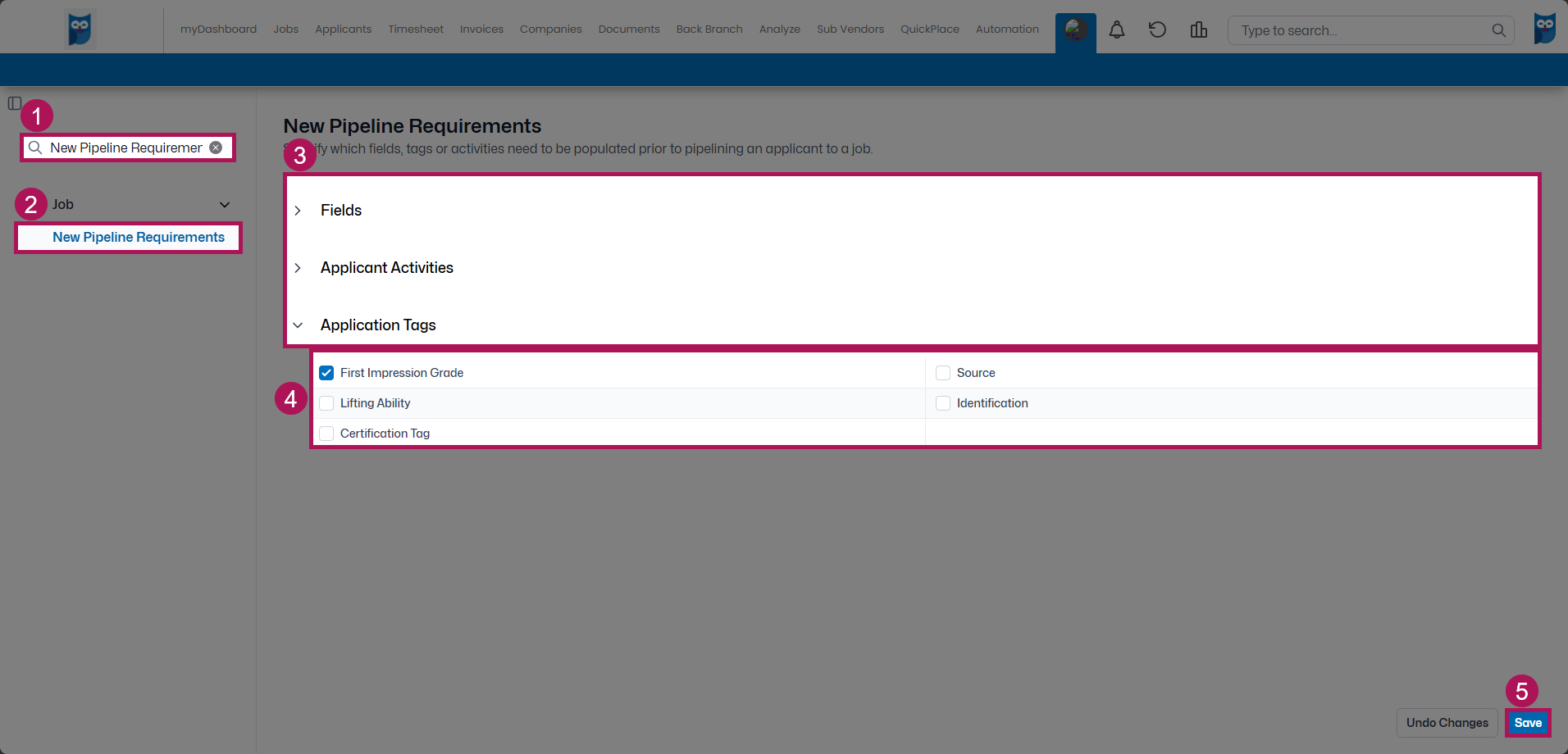 Bold - Table Editor - Job - New Pipeline Requirements - Applicant Tags Expanded - Tag Selected & Highlighted.png