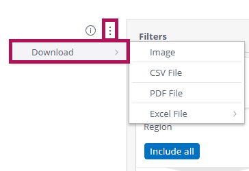 Download Export Options