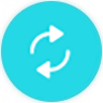 Refresh icon in default state